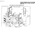 Kenmore 867775282 functional replacement parts diagram