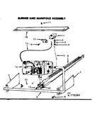 Gas burners and manifold