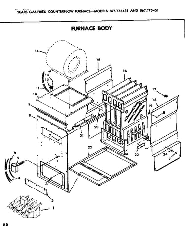 Furnace body