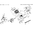Kenmore 867777840 blower assembly diagram