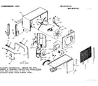 Kenmore 867810123 functional replacement parts diagram