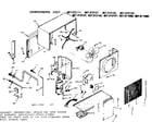 Kenmore 867811050 unit parts diagram