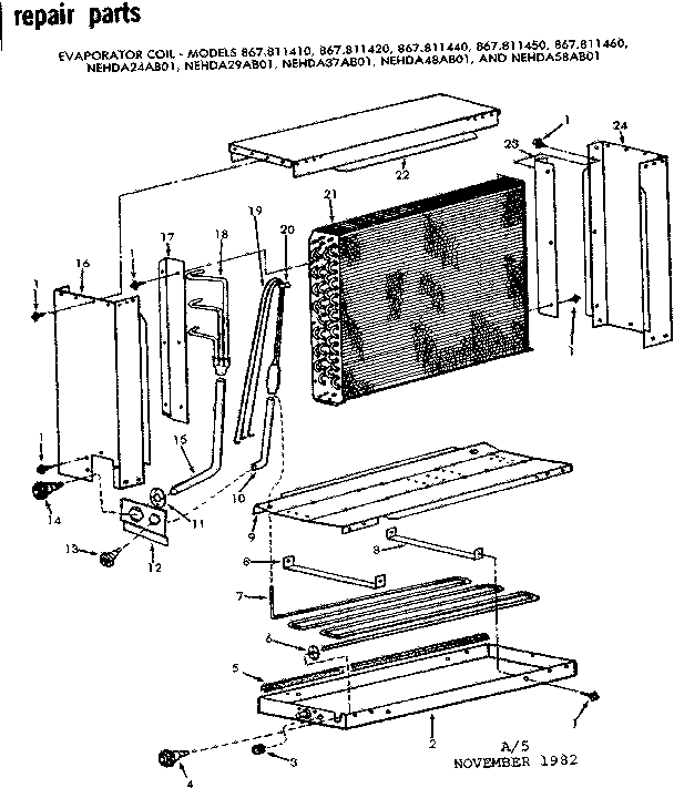 Replacement parts