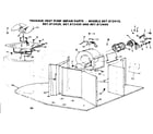 Kenmore 867812430 blower assembly diagram