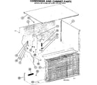 Kenmore 867812931 condenser and cabinet parts diagram