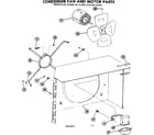ICP NCHH035AKAA0T condenser fan and motor parts diagram