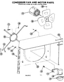 Condenser fan and motor parts