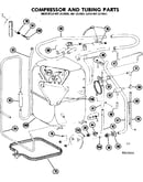 Compressor and tubing parts