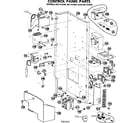 Kenmore 867812930 control panel parts diagram