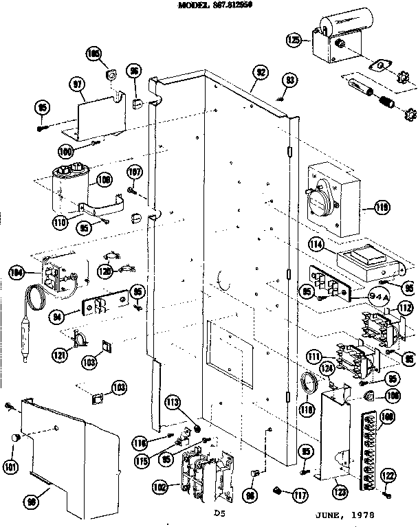 Control panel parts