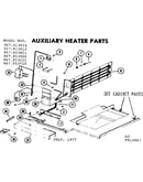 Auxiliary heater parts