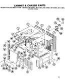 Cabinet and chassis parts