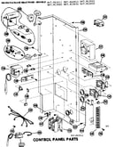Control panel parts