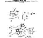 Kenmore 867813051 compressor system diagram
