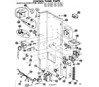 Kenmore 867813011 control panel parts diagram