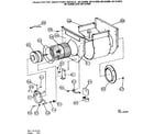 Kenmore 867814130 blower assembly diagram