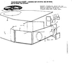 Kenmore 867814430 non-functional replacement parts diagram