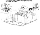 Kenmore 867814410 blower assembly diagram