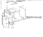 Kenmore 867814450 non-functional replacement parts diagram