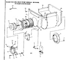 Kenmore 867814440 blower assembly diagram