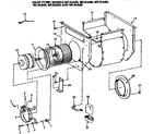 Kenmore 867814480 blower assembly diagram