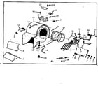 Kenmore 867815020 blower assembly diagram