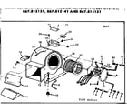 Kenmore 867815121 blower assembly diagram