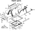 Kenmore 867815220 unit parts diagram