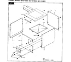 Kenmore 867815862 cabinet diagram