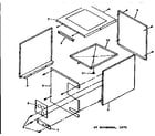 Kenmore 867815851 cabinet diagram