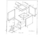 Kenmore 867815890 cabinet diagram