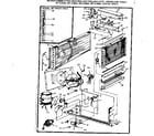 Kenmore 867816250 functional replacement parts diagram