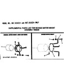 Motor mount assembly