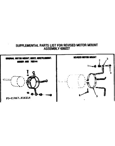 Motor mount assembly