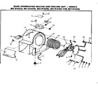 Kenmore 867816216 blower assembly diagram