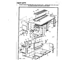 Kenmore 867816340 cabinet diagram