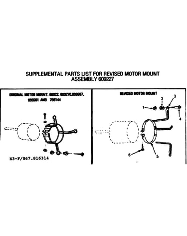Motor mount assembly