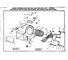 Kenmore 867816326 blower assembly diagram