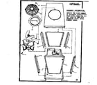 Kenmore 867816510 non-functional replacement parts diagram