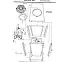Kenmore 867817520 non-functional replacement parts diagram