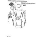 Kenmore 867817810 non-functional replacement parts diagram