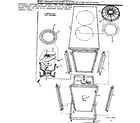 Kenmore 867817860 non-functional replacement parts diagram