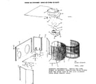 Kenmore 867819460 functional replacement parts diagram