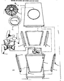 Cabinet and fan assembly