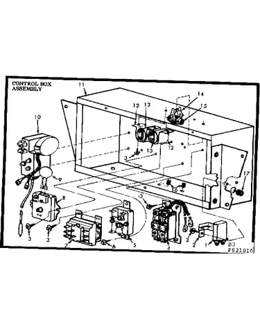 Control box assembly
