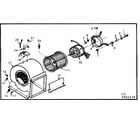 Kenmore 867822441 blower assembly diagram