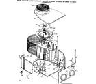 Kenmore 867822462 functional replacement parts diagram