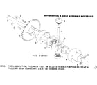 Craftsman 91759897 differential and axle assembly diagram