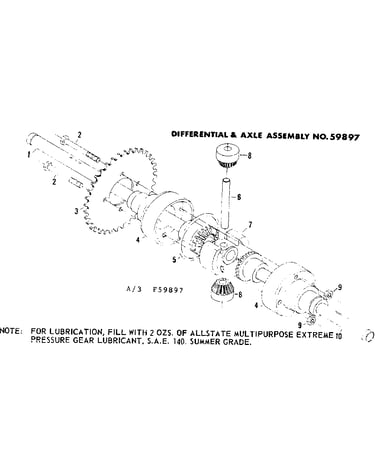 Differential and axle assembly