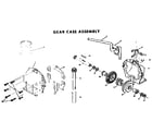 Craftsman 13196230 gear case assembly diagram